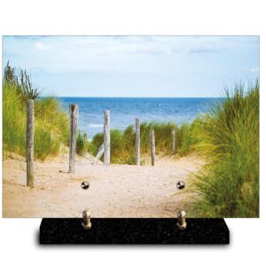 Plaque rectangle vue mer (21cmx29cm) Modèle de taille Moyenne