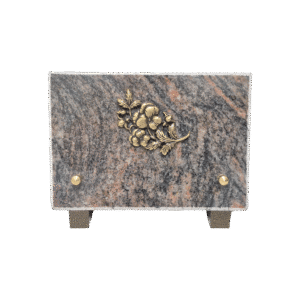 plaque funéraire en granit orion (18cmx12cm)